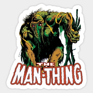 MAN-THING Sticker